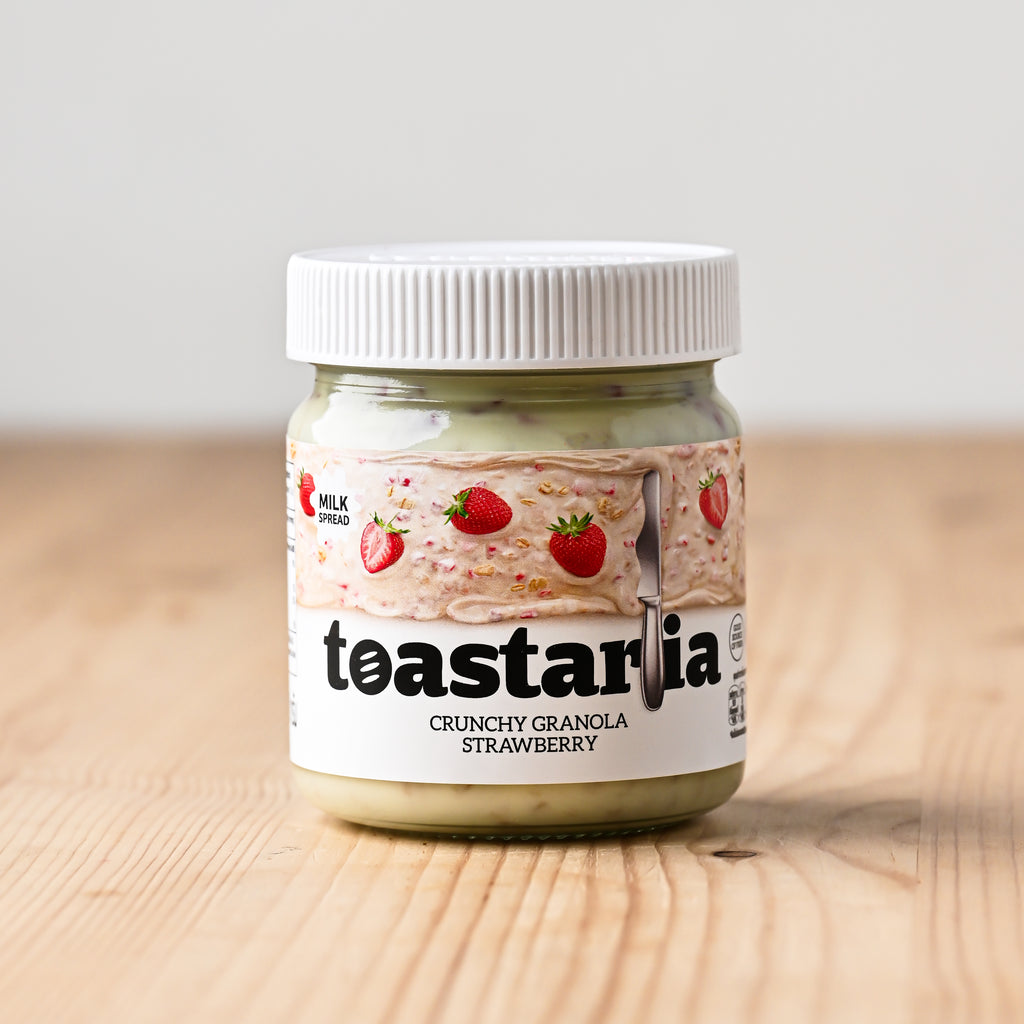 Crunchy Granola Milk Spread